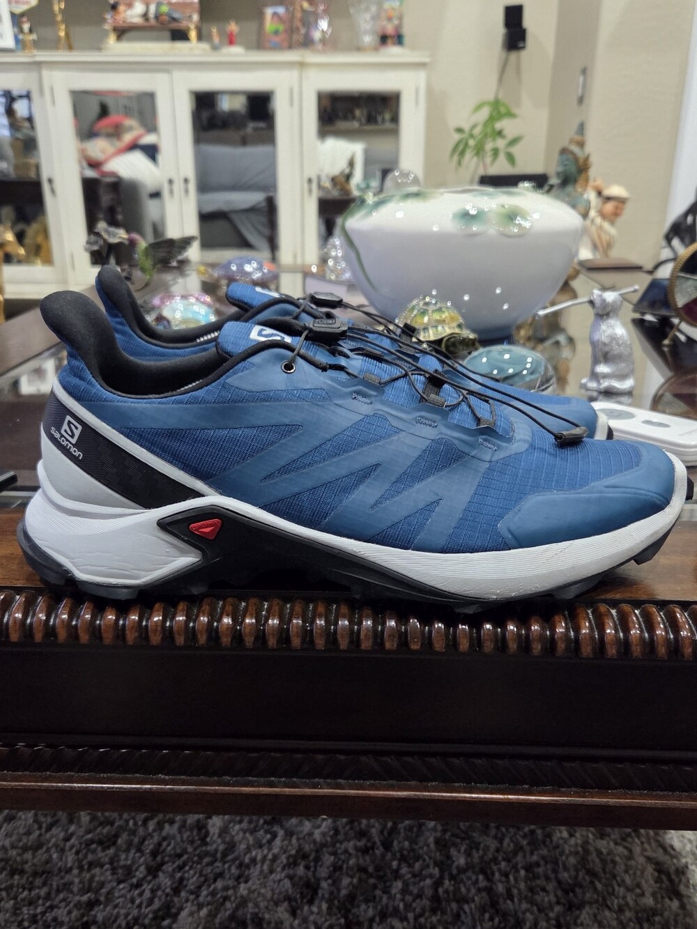 Salomon Super Cross  Blue and Black Men's Trail Sneakers